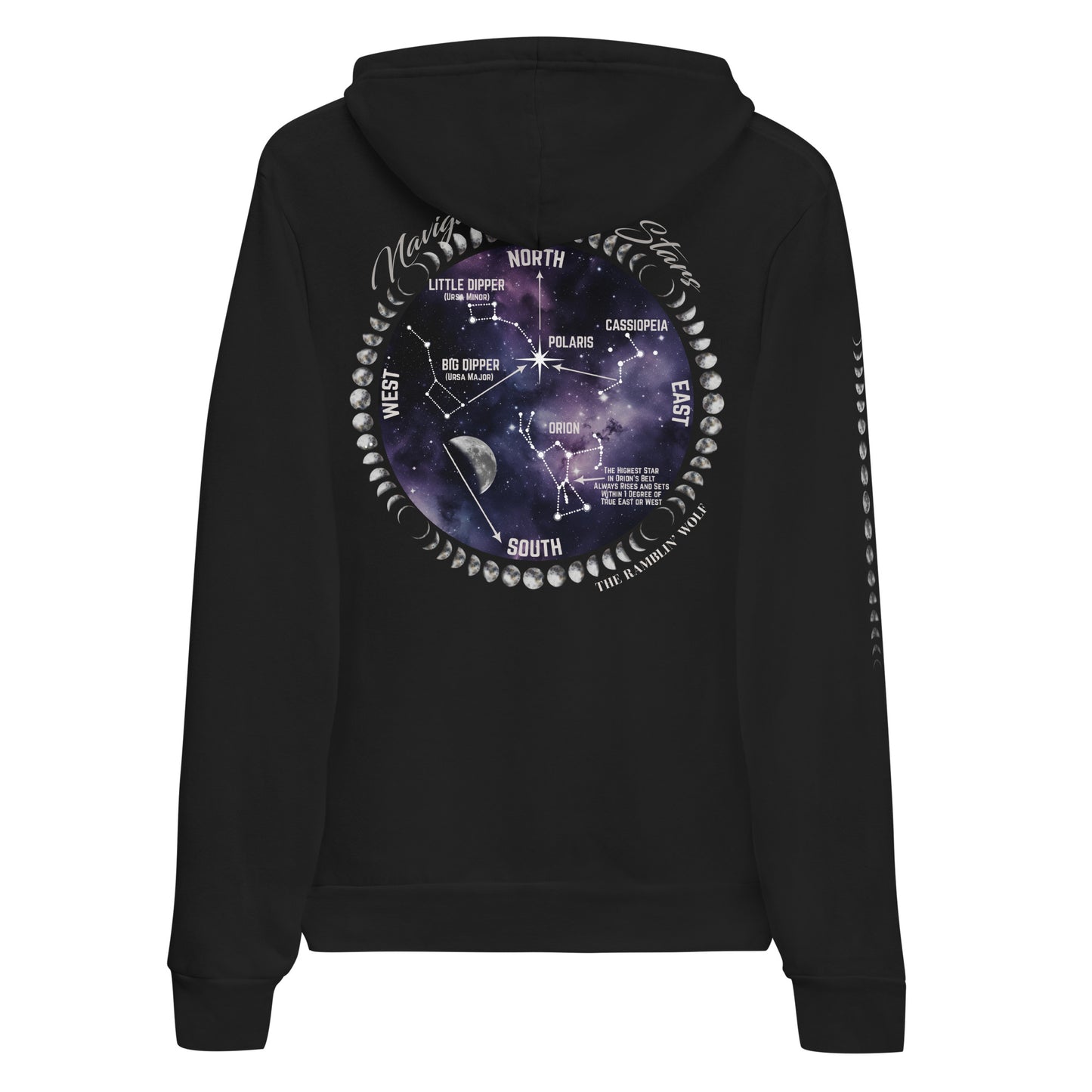 Navigate the Stars Unisex Hoodie