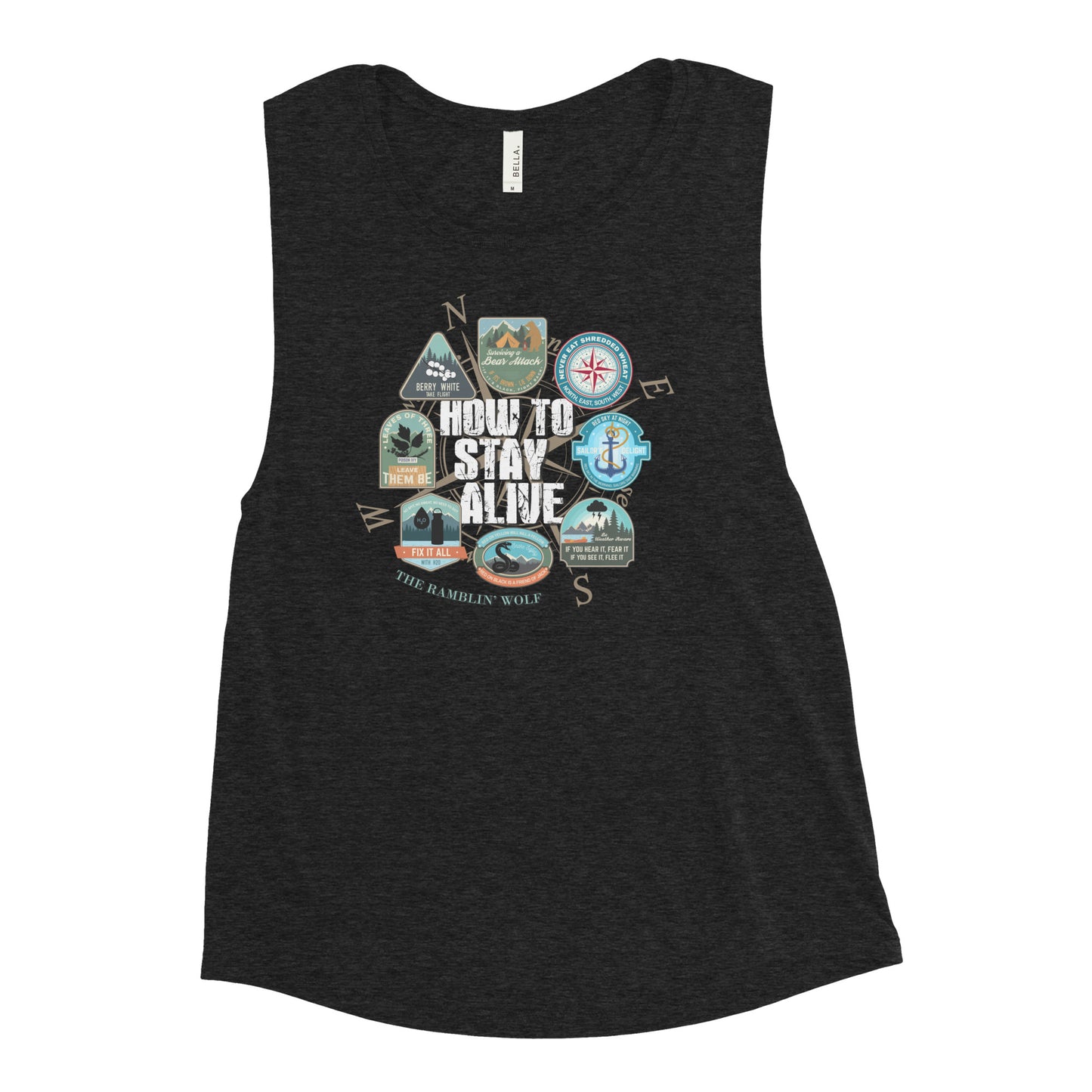 How to Stay Alive Muscle Tank