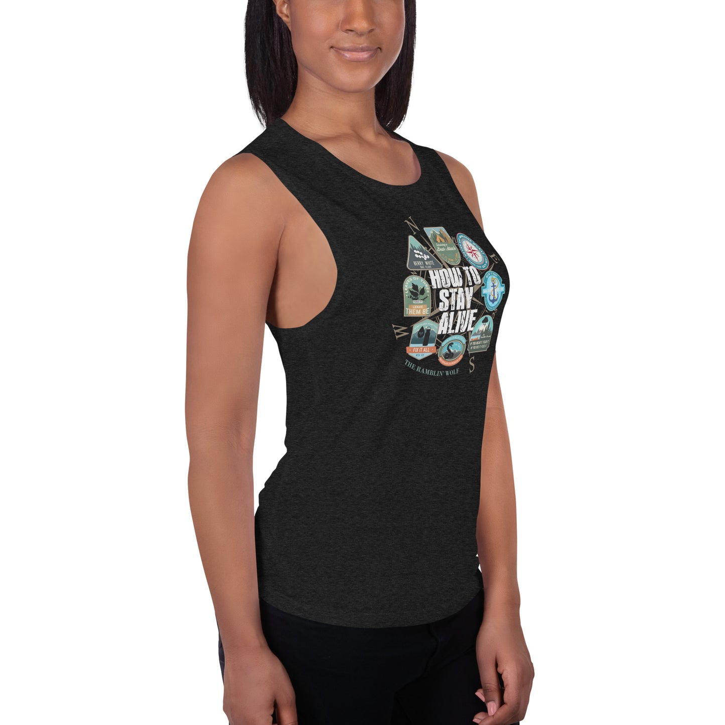 How to Stay Alive Muscle Tank