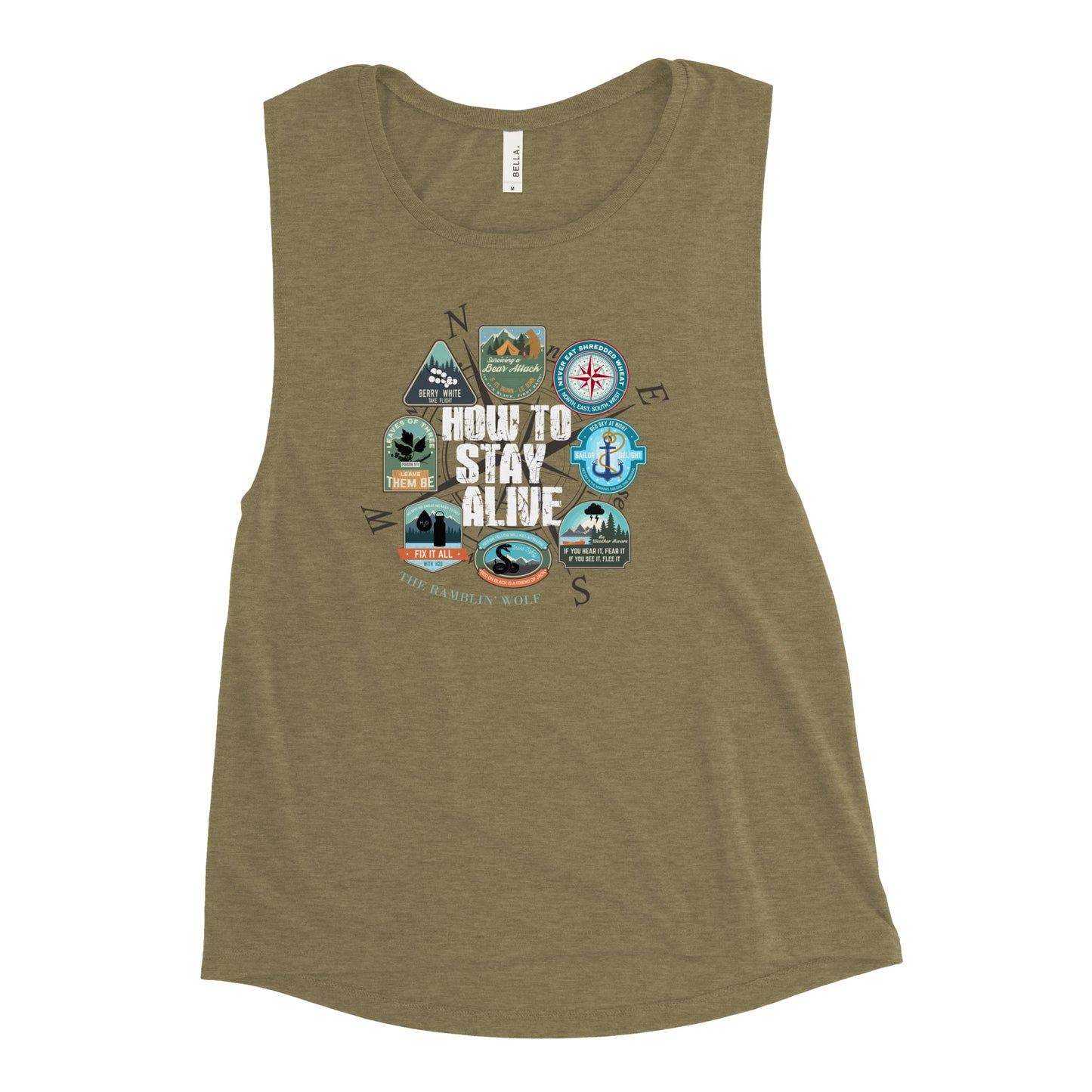 How to Stay Alive Muscle Tank