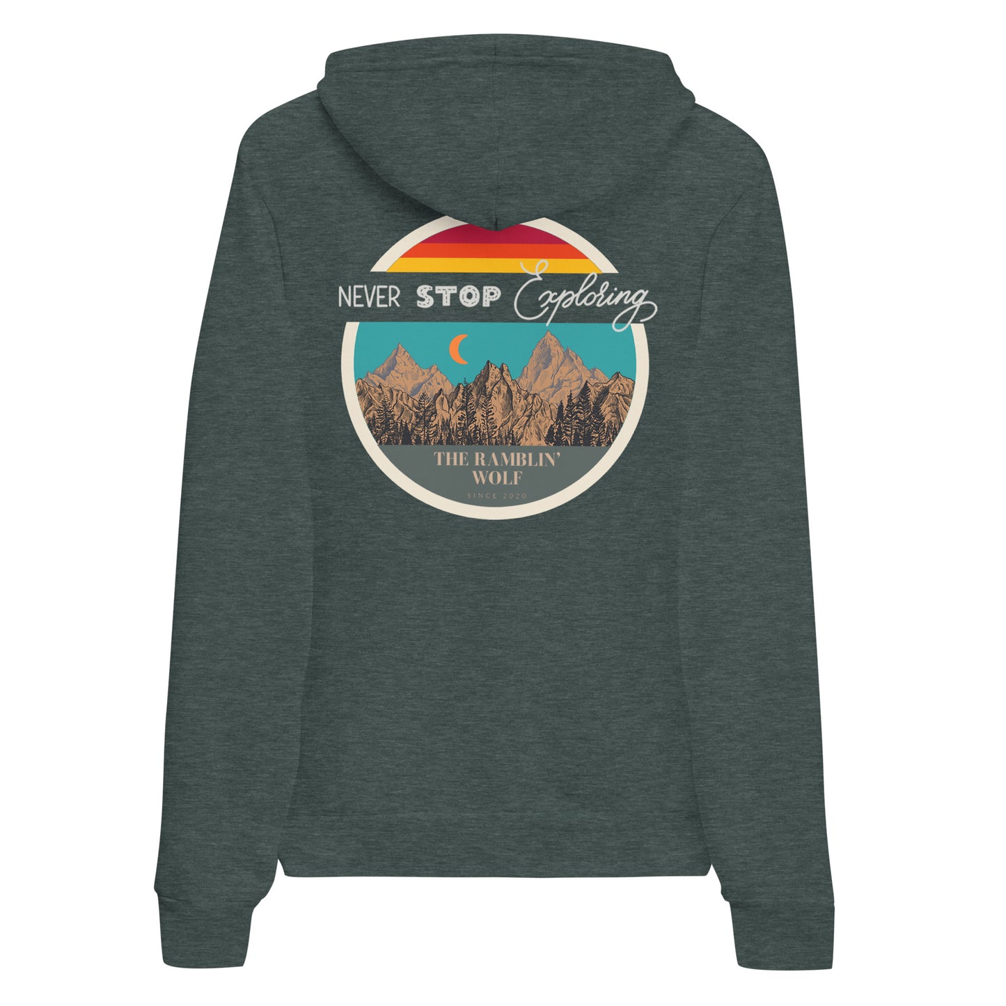 Never Stop Exploring Hoodie