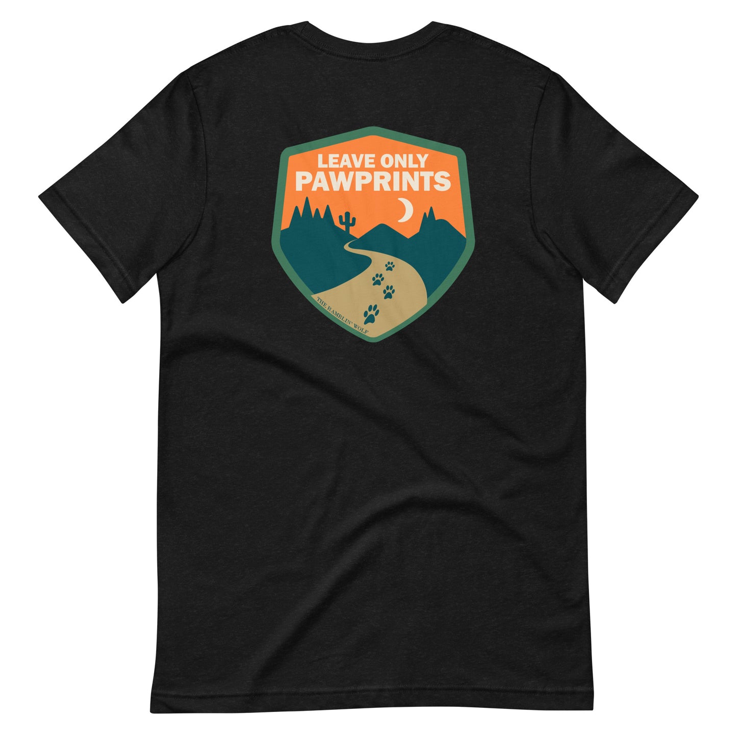 Leave Only Pawprints Unisex Tee