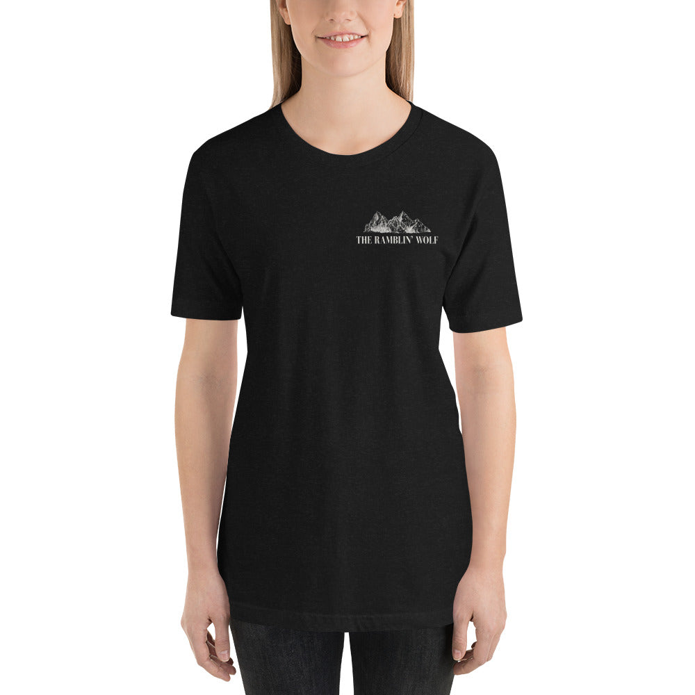 Never Stop Exploring Unisex Tee