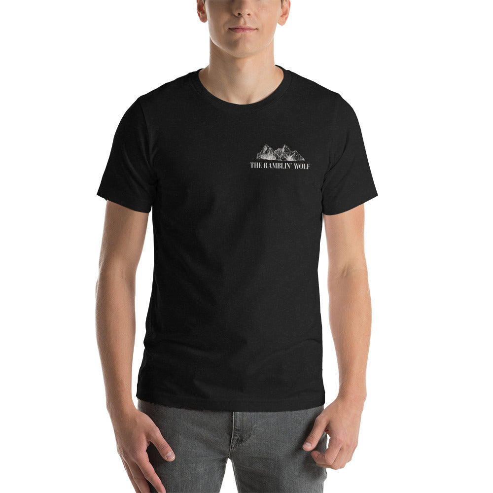 Never Stop Exploring Unisex Tee