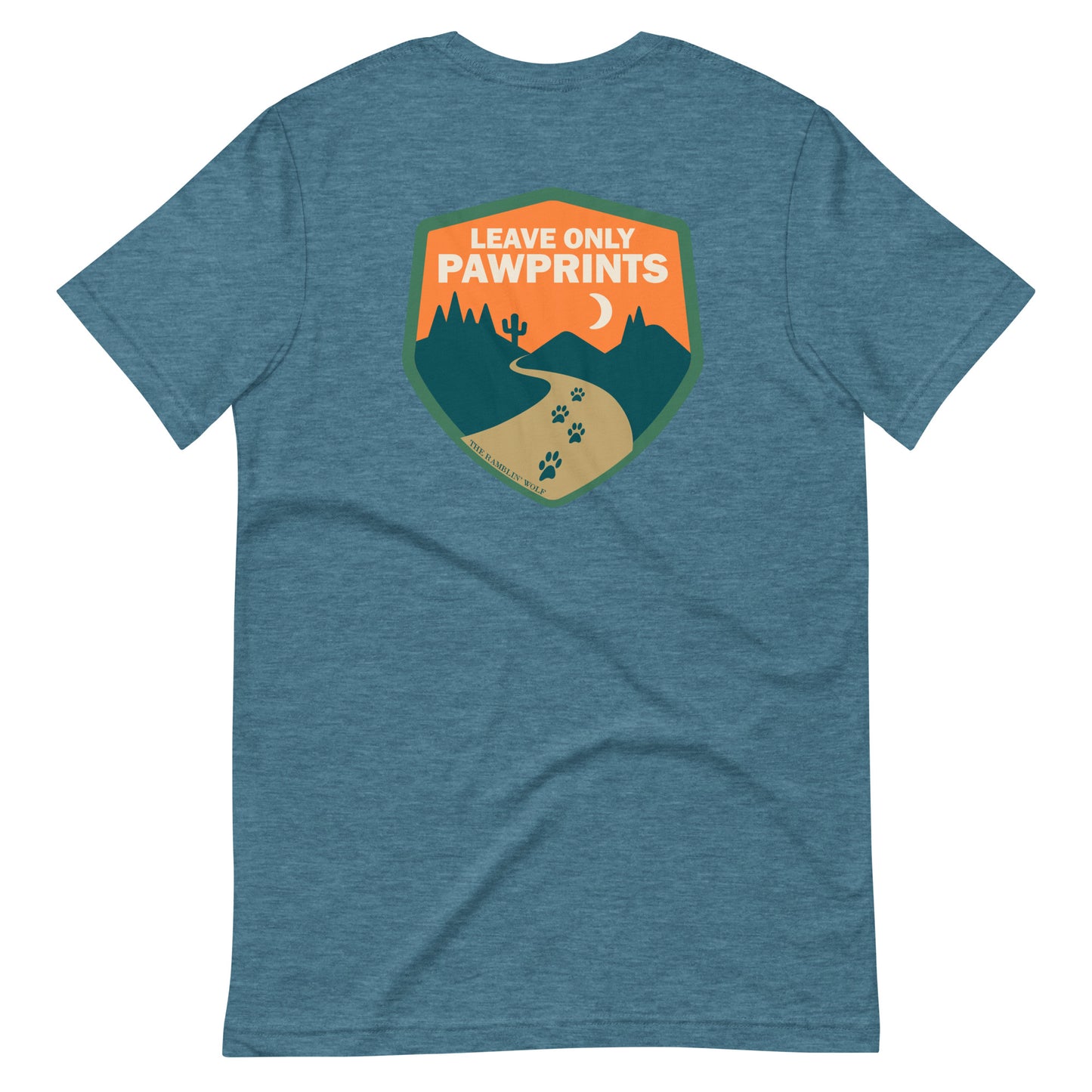 Leave Only Pawprints Unisex Tee