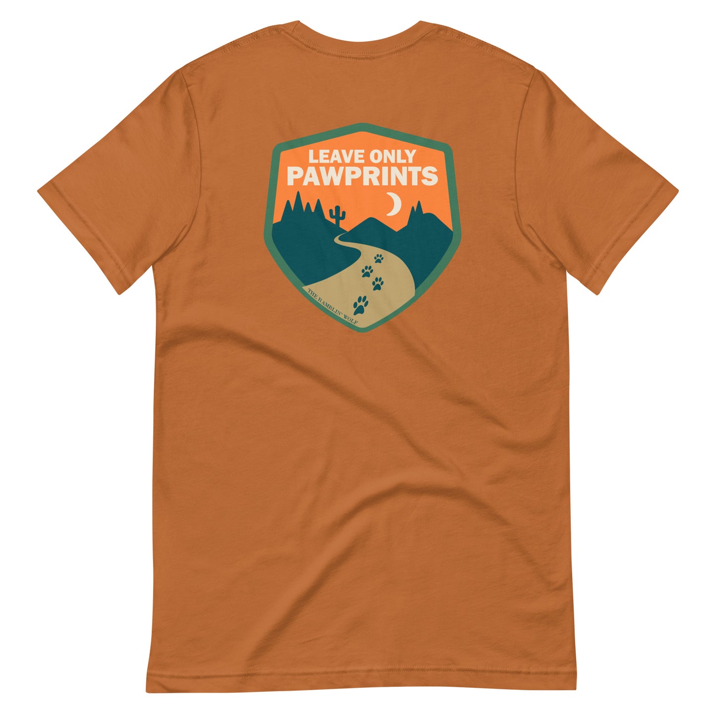 Leave Only Pawprints Unisex Tee