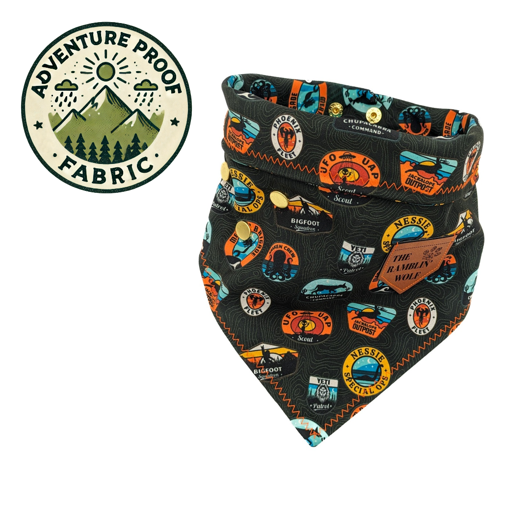 CRYPTIDS CLASSIFIED Adventure-Proof Bandana