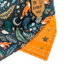 Load image into Gallery viewer, FOXY FORAGER Pocket Bandana
