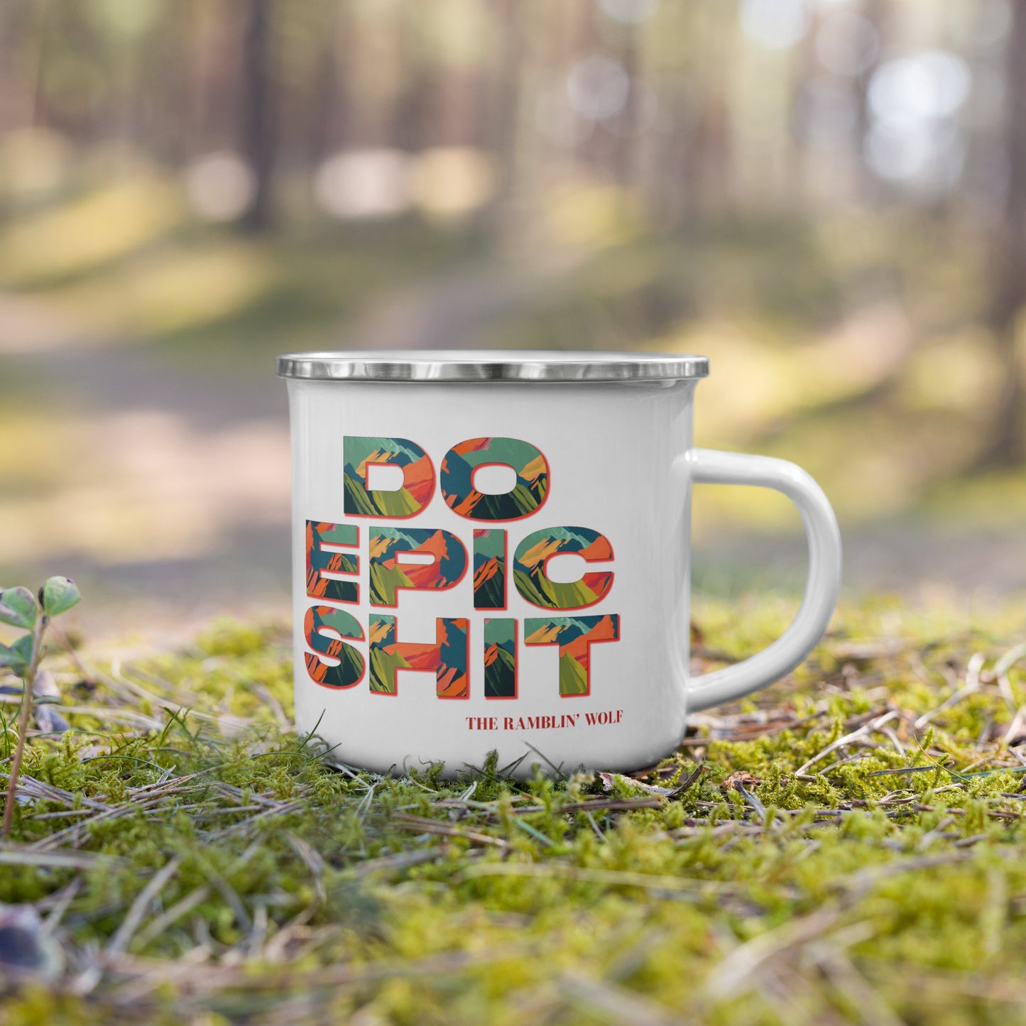 Do Epic Shit Enamel Mug