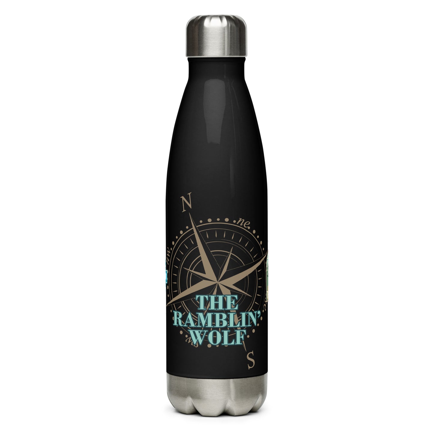 How to Stay Alive Stainless Steel Water Bottle