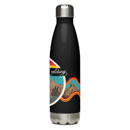 Never Stop ExploringStainless Steel Water Bottle