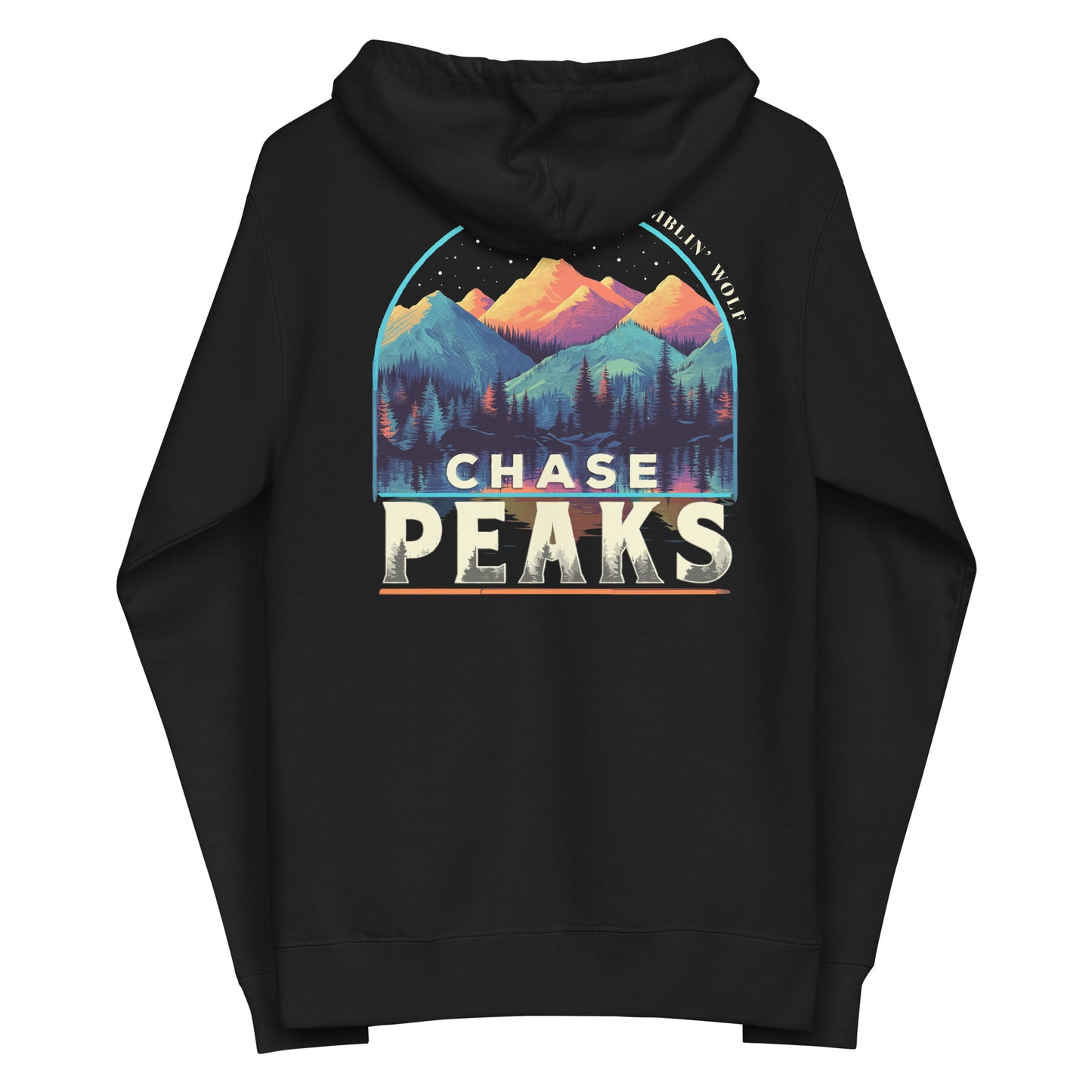 PRE-ORDER - Chase Peaks Zip Up Hoodie