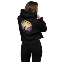 Load image into Gallery viewer, Wander Crop Hoodie
