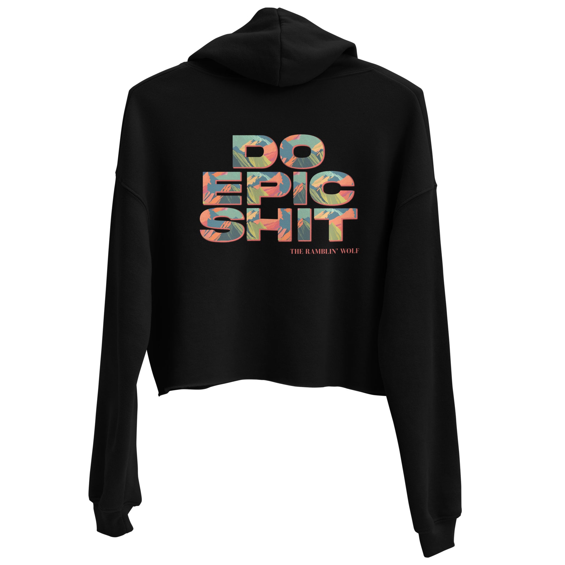 Epic California Cropped Hoodie