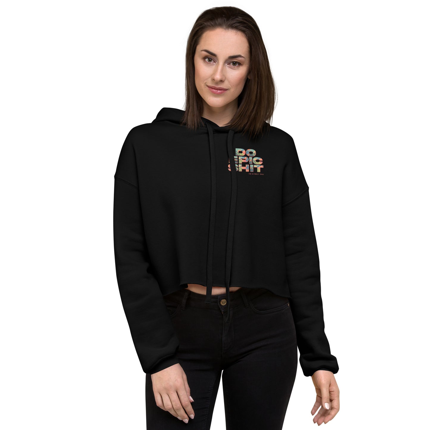 Do Epic Shit Crop Hoodie