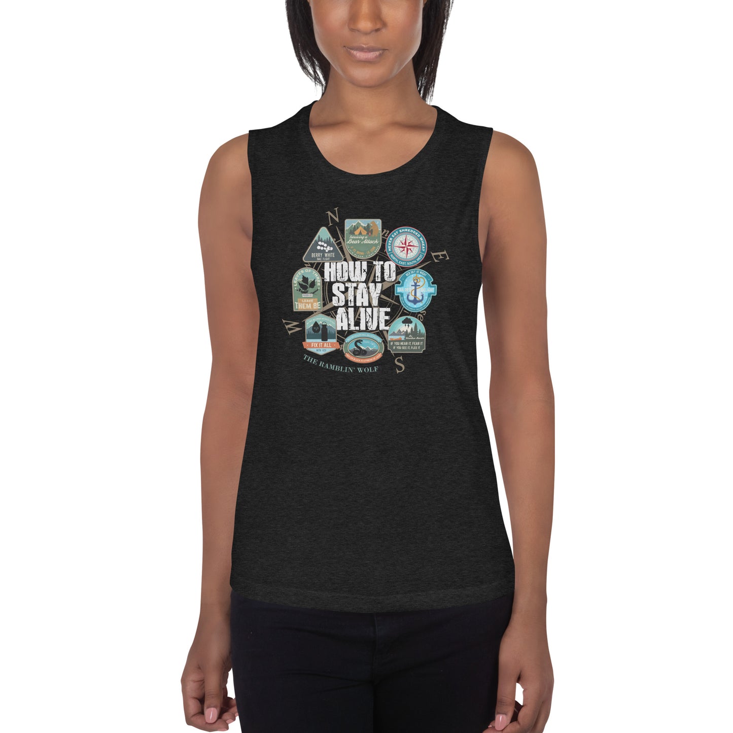 How to Stay Alive Muscle Tank
