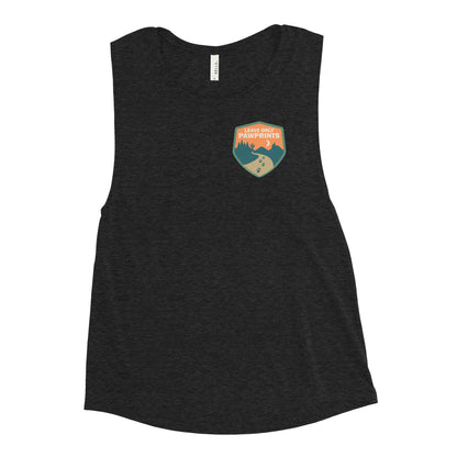 Leave Only Pawprints Muscle Tank