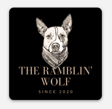 Load image into Gallery viewer, The Ramblin&#39; Wolf Logo Sticker
