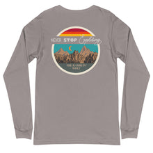 Load image into Gallery viewer, Never Stop Exploring Long Sleeve Tee
