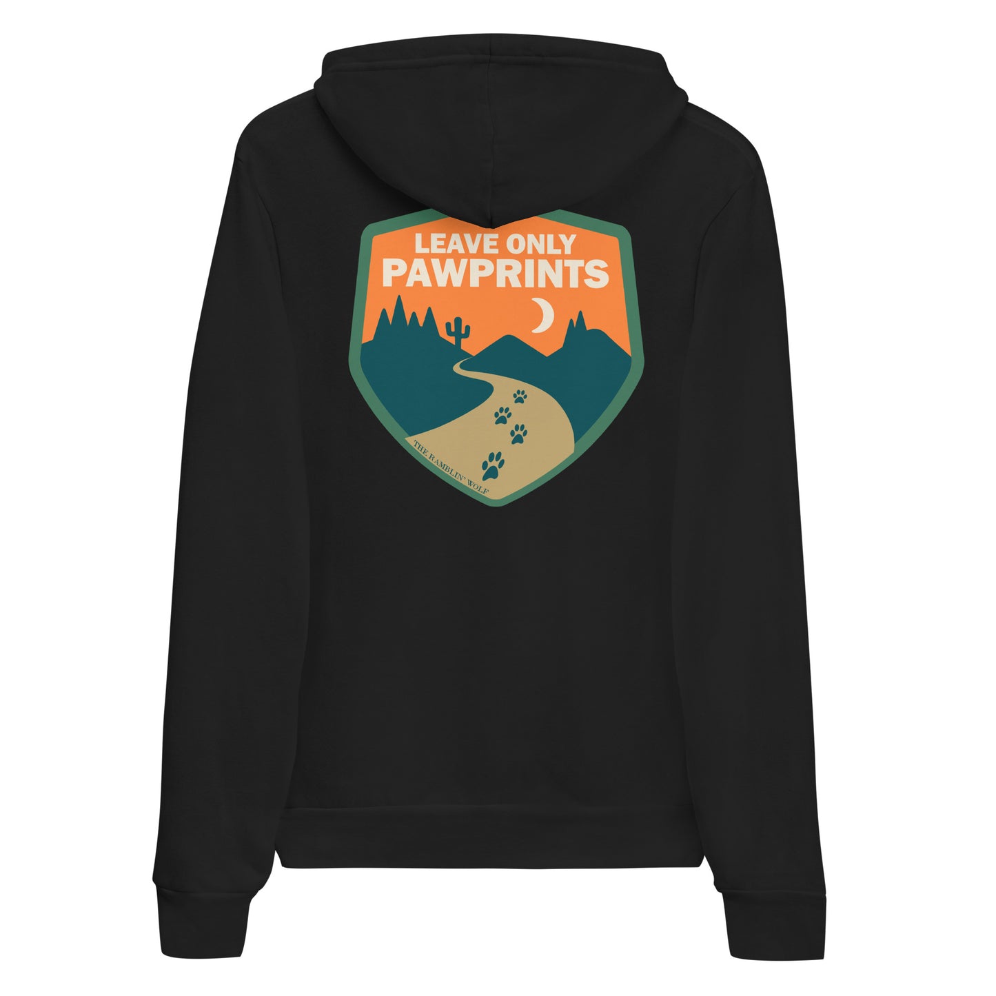 Leave Only Pawprints Hoodie