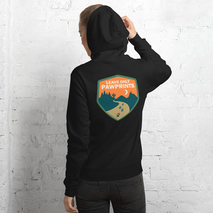 Leave Only Pawprints Hoodie