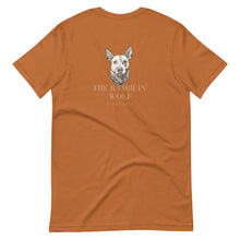 Load image into Gallery viewer, The Ramblin&#39; Wolf Unisex Logo Tee
