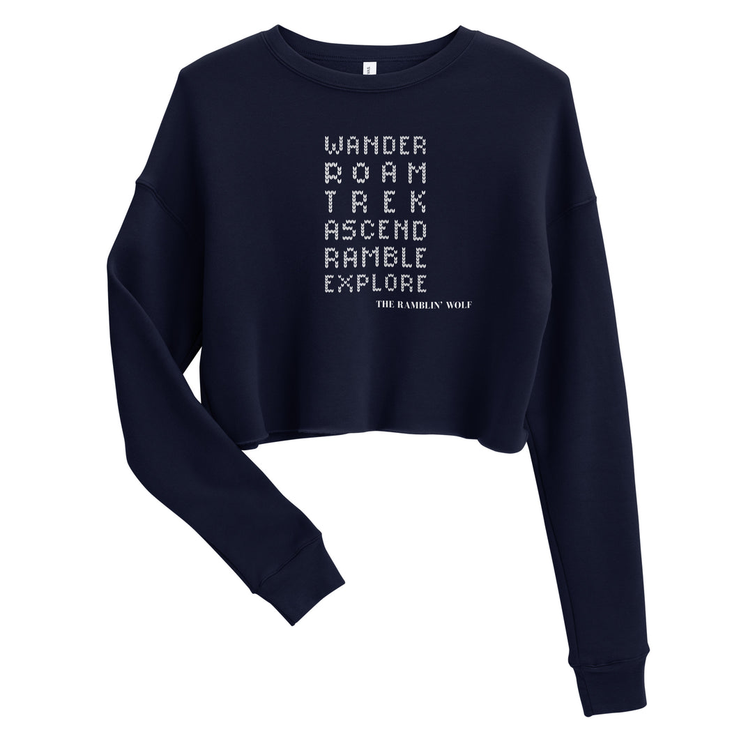 Warm Regards Crop Sweatshirt